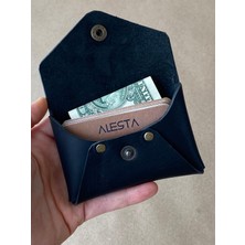 Alesta Leather (isim yaziyoruz) Hakiki Deri 3'lü Erkek Hediye Seti - El Çantası, Zarf Tipi Kartlık, Anahtarlık