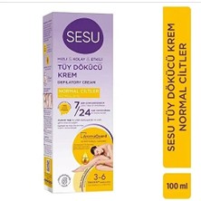 Sesu Tüy Dökücü Krem 100ML Normal Ciltler (3 Lü Set)