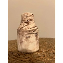 Dekoratif Mermer Desenli Beton Vazo