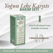 Kuatra Koyu Leke, Yaşlanma Karşıtı ve Yoğun Nem Gündüz Set Doğal Içerikli Krem ve Serum