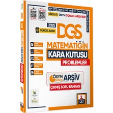 Karakutu Yayınları 2025 DGS Matematiğin Kara Kutusu 2. Cilt Problemler ÖSYM Çıkmış Soru Bankası