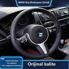 Victor Bmw F-Serisi M3 Direksiyon simidi montajı / Eski model yeni modele yükseltildi / Deri / İç mekan modifikasyonu / Tahribatsız montaj / Kollu direksiyon simidi / Hava yastığı