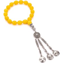 Tesbihkenti Limon Renk Model 17'lik Efe Boy Tesbih