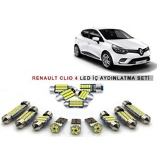 Erlight Renault Clio 4 Uyumlu LED Iç Aydınlatma Ampul Seti Parlak Beyaz