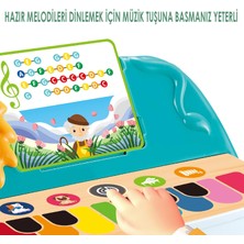 Learning Fun Dokunmatik Piyano Çocuk Müzik Oyuncak Seti Aslan Mavi