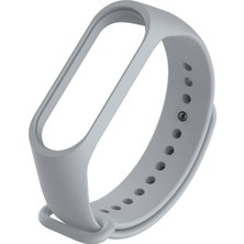 Xiaomi Mi Band 3 Silikon Kordon Gri