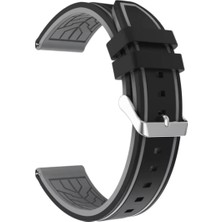 Markacase Amazfit Gtr 47MM Için Silikon Kordon 22MM