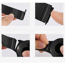Alstrap Xiaomi Watch S1/s2/s3/mi Watch Uyumlu 22MM Metal Hasır Kordon