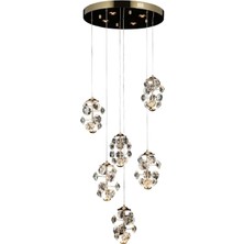 Parrını Ledlı 6 Lı Sarkıt 62W 3000K