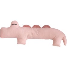 Dekoratif Yatık Timsah-Pembe