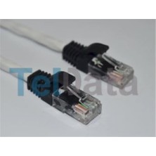 Çeşitli Teldata TLD-030B Cat6 0.30MT Beyaz Utp Patch Kablo