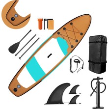 Hayke Wood Sup Şişme Sörf Tahtası Stand Up Paddle Board