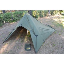 Bushlove Bushcraft Premium 4 Mevsim Tarp Tente 3m*3m