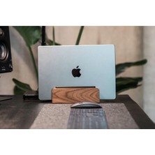 Seytech Masaüstü Dikey Macbook Standı - Dikey Laptop Tutucu Stand - Macbook Istasyonu