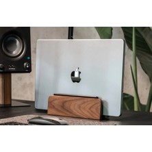 Seytech Masaüstü Dikey Macbook Standı - Dikey Laptop Tutucu Stand - Macbook Istasyonu