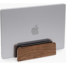 Seytech Masaüstü Dikey Macbook Standı - Dikey Laptop Tutucu Stand - Macbook Istasyonu