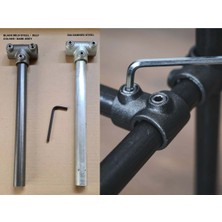 Endüstriyel Elbise Askılığı - Açık Gardrop Metal Elbise Teşhir Askısı -  Butik Teşhir Rafı-4