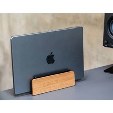 Masaüstü Dikey Macbook Standı - Dikey Laptop Tutucu Stand - Macbook Istasyonu