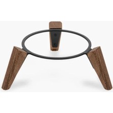 Homepod Yükseltici Stand - Premium Metal Ahşap Ayaklı Homepod Standı