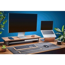 Grovemade Premium Laptop Standı - Dizüstü Bigisayar Yükseltici Stand - Ceviz