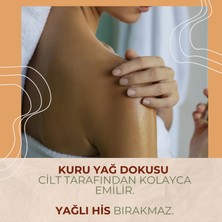 LAR Herbal Saç ve Vücut Için Kolay Emilen Yağlı His Bırakmayan Cilde Işıltı Veren Besleyici Kuru Yağ