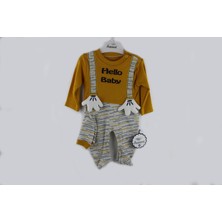 Nurcan Bebe Kabartmalı Eller Patikli Tulum