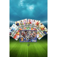 Wild Panda Futbolun Yıldızları 2025 ( 20 Kutu 120 Kart 120 Sticker 1 Adet Albüm) Oyun Kartları