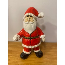 Yılbaşı Noel Baba El Boyama  Büyükboy 28 cm