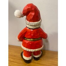 Yılbaşı Noel Baba El Boyama  Büyükboy 28 cm