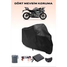 Breen Cfmoto 250Sr Uyumlu Siyah Motorsiklet Branda, Motor Örtüsü