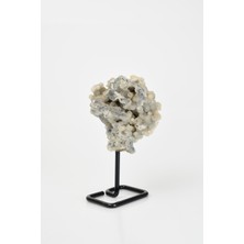 Safnaturel Zeolit Doğal Taş Standlı Ham Parça