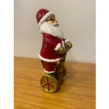Yılbaşı Gözlüklü Noel Baba Miniboy 15 cm El Boyama