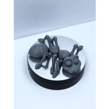 3D Hareketli Karınca Figürlü Oyuncak - Gri