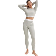 Calvin Klein Kadın Gri Eşofman Altı 000QS7220E