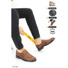 Doçka Erkek Yumuşak  Deri Ortopedik Hafif Bağcıksız Klasık Ayakkabı TV24/A608