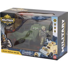 Birlik Toys F14-1A-F14-2A Askeri Helikopter ve Uçak -Birliktoys