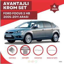 Tekno Trust Focus 2 Hb Avantajlı Krom Set 2005-2011 Arası -4ürün- Paslanmaz Çelik