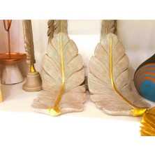 Morlalem Tüy  Kitap Tutucu, Biblo Tutacağı Silikon Kalıp K-1233