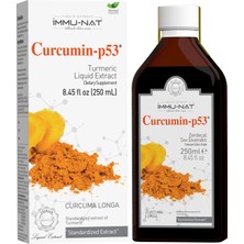 Immunat Curcumin P53 Zerdeçal Sıvı Ekstraktı Takviye Edici Gıda