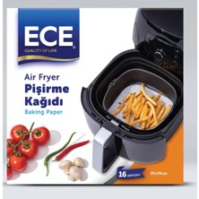 Airfryer Pişirme Kağıdı 19X19 cm 16 Adet