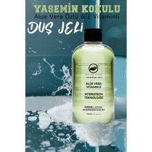 Divine Glow Yasemin Kokulu Aloe Vera Özlü ve E Vitaminli Duş Jeli 250 ml