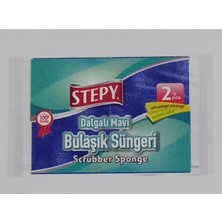 Stepy Mavi Dalgalı Sünger 2 Li