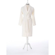 Özdilek Şalyaka Klasik Bornoz L Beden Krem Renk  Pamuk