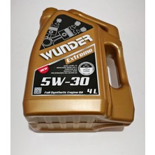 Wunder 5W30 Extreme Sentetik Yağ -4 Lt