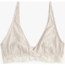 Koton Dolgusuz Balensiz Dantel Detaylı Bralet Sütyen