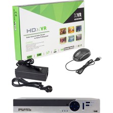 Plato PL-22034 Dvr Kayıt Cihazı - 16 Kanal 5 in 1 1080N 5 Mp Destekli (H265)