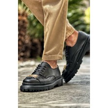 Deridün Yıldız Shoes CH2402 Fst Erkek Ayakkabı Sıyah