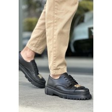 Deridün Yıldız Shoes CH2402 Fst Erkek Ayakkabı Sıyah