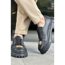 Deridün Yıldız Shoes CH2402 Fst Erkek Ayakkabı Sıyah