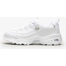 Skechers D'lıtes Beyaz-Gümüş Kadın Sneaker 11931-WSL